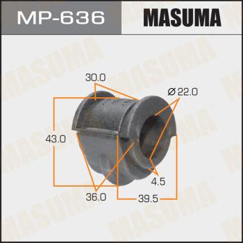 MASUMA MP-636 - Dəstək kol, stabilizator furqanavto.az