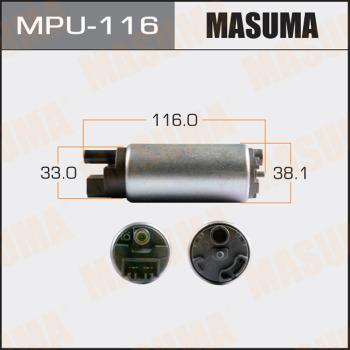 MASUMA MPU-116 - Yanacaq nasosu furqanavto.az