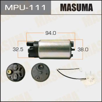 MASUMA MPU-111 - Yanacaq nasosu furqanavto.az