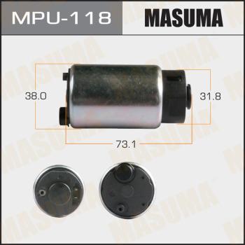 MASUMA MPU118 - Yanacaq nasosu furqanavto.az