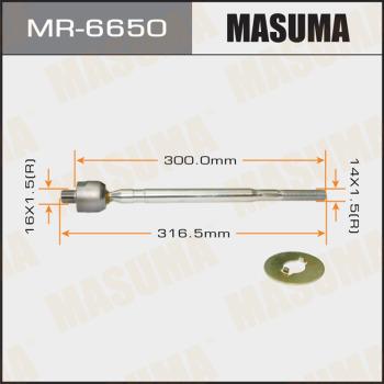 MASUMA MR-6650 - Daxili Bağlama Çubuğu, Ox Birləşməsi furqanavto.az