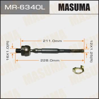 MASUMA MR-6340L - Daxili Bağlama Çubuğu, Ox Birləşməsi furqanavto.az
