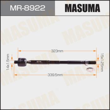 MASUMA MR-8922 - Daxili Bağlama Çubuğu, Ox Birləşməsi furqanavto.az