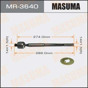 MASUMA MR3640 - Daxili Bağlama Çubuğu, Ox Birləşməsi furqanavto.az
