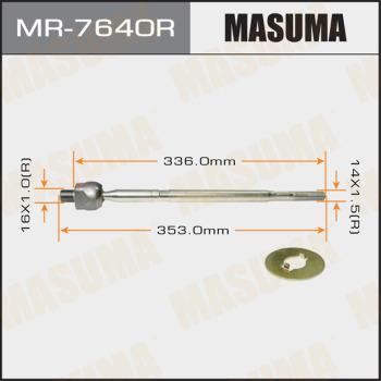 MASUMA MR-7640R - Daxili Bağlama Çubuğu, Ox Birləşməsi furqanavto.az