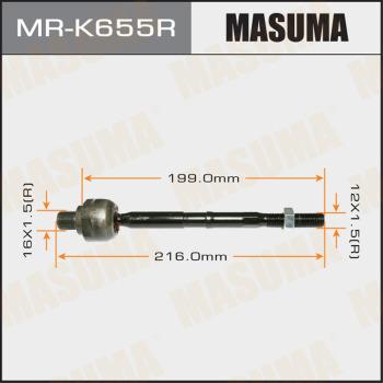 MASUMA MR-K655R - Daxili Bağlama Çubuğu, Ox Birləşməsi furqanavto.az