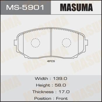 MASUMA MS-5901 - Əyləc Başlığı Dəsti furqanavto.az