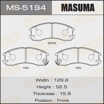 MASUMA MS-5194 - Əyləc Başlığı Dəsti furqanavto.az