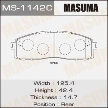 MASUMA MS-1142 - Əyləc Başlığı Dəsti furqanavto.az