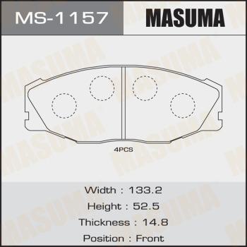 MASUMA MS-1157 - Əyləc Başlığı Dəsti furqanavto.az