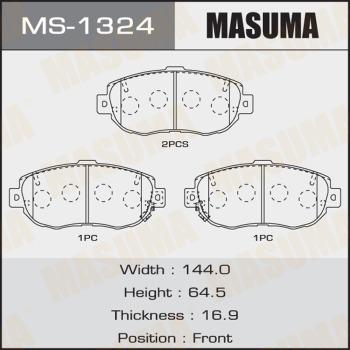 MASUMA MS-1324 - Əyləc Başlığı Dəsti furqanavto.az
