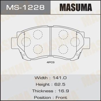 MASUMA MS-1228 - Əyləc Başlığı Dəsti furqanavto.az
