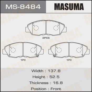 MASUMA MS-8484 - Əyləc Başlığı Dəsti furqanavto.az