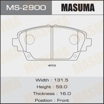 MASUMA MS-2900 - Əyləc Başlığı Dəsti furqanavto.az