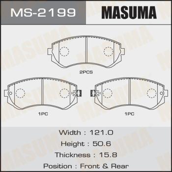 MASUMA MS-2199 - Əyləc Başlığı Dəsti furqanavto.az