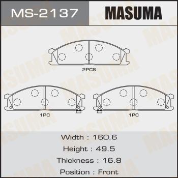 MASUMA MS-2137 - Əyləc Başlığı Dəsti furqanavto.az