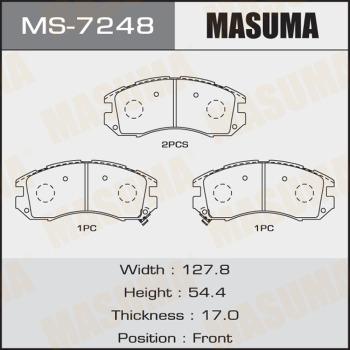 MASUMA MS-7248 - Əyləc Başlığı Dəsti furqanavto.az