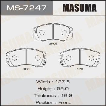 MASUMA MS-7247 - Əyləc Başlığı Dəsti furqanavto.az