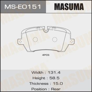 MASUMA MS-E0151 - Əyləc Başlığı Dəsti www.furqanavto.az