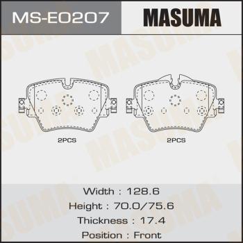 MASUMA MS-E0207 - Əyləc Başlığı Dəsti www.furqanavto.az