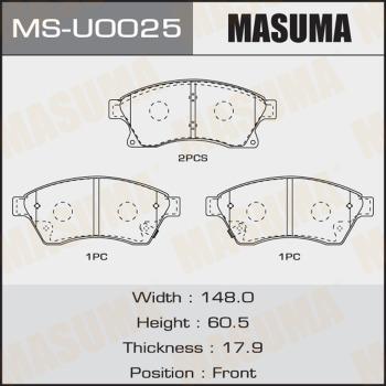 MASUMA MS-U0025 - Əyləc Başlığı Dəsti furqanavto.az