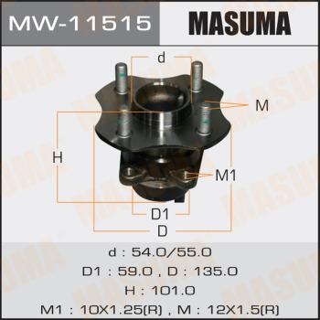 MASUMA MW11515 - Təkər Qovşağı furqanavto.az