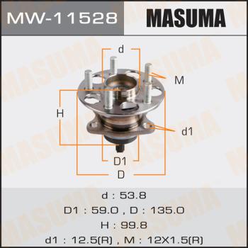 MASUMA MW-11528 - Təkər Qovşağı furqanavto.az
