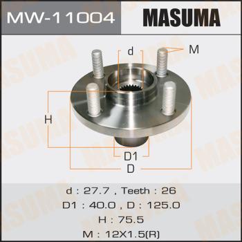 MASUMA MW-11004 - Təkər Qovşağı furqanavto.az