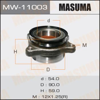 MASUMA MW-11003 - Təkər yatağı furqanavto.az