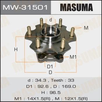 MASUMA MW-31501 - Təkər Qovşağı furqanavto.az