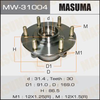 MASUMA MW-31004 - Təkər Qovşağı furqanavto.az