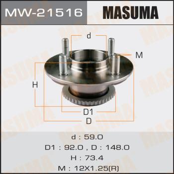 MASUMA MW21516 - Təkər Qovşağı furqanavto.az