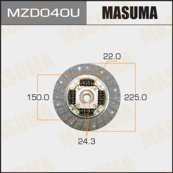 MASUMA MZD040U - Debriyaj diski furqanavto.az