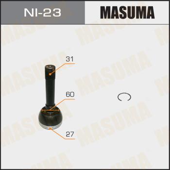MASUMA NI-23 - Birləşmə dəsti, ötürücü val furqanavto.az