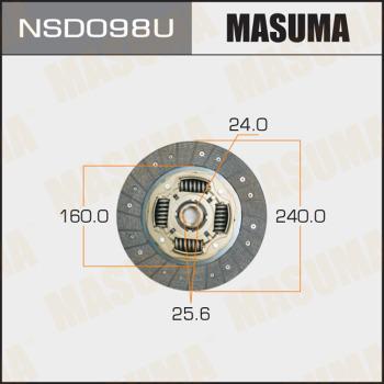 MASUMA NSD098U - Debriyaj diski furqanavto.az