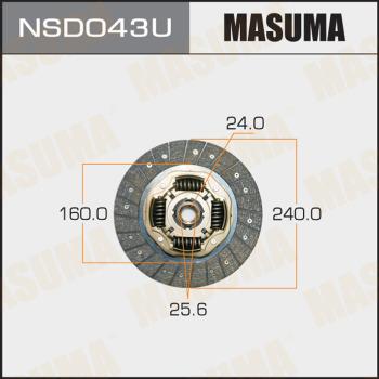 MASUMA NSD043U - Debriyaj diski furqanavto.az