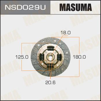 MASUMA NSD029U - Debriyaj diski furqanavto.az