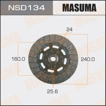 MASUMA NSD134 - Debriyaj diski furqanavto.az