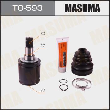 MASUMA TO-593 - Birləşmə dəsti, ötürücü val furqanavto.az