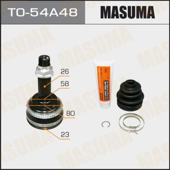 MASUMA TO-54A48 - Birləşmə dəsti, ötürücü val furqanavto.az
