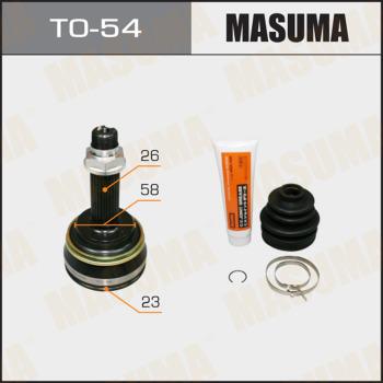 MASUMA TO54 - Birləşmə dəsti, ötürücü val furqanavto.az