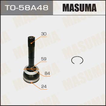 MASUMA TO58A48 - Birləşmə dəsti, ötürücü val furqanavto.az