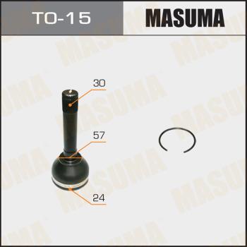 MASUMA TO-15 - Birləşmə dəsti, ötürücü val furqanavto.az