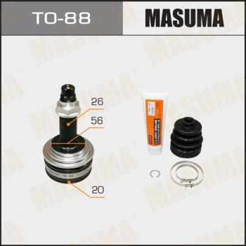 MASUMA TO-88 - Birləşmə dəsti, ötürücü val furqanavto.az