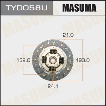 MASUMA TYD058 - Debriyaj diski furqanavto.az