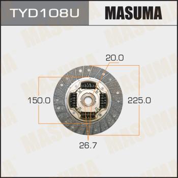 MASUMA TYD108U - Debriyaj diski furqanavto.az