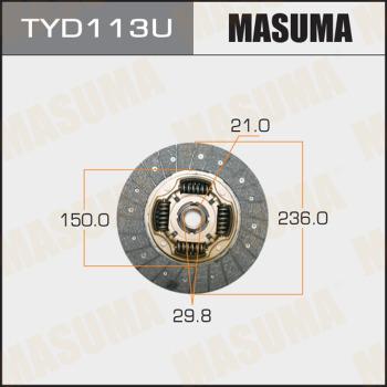 MASUMA TYD113U - Debriyaj diski furqanavto.az