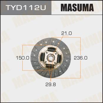 MASUMA TYD112U - Debriyaj diski furqanavto.az