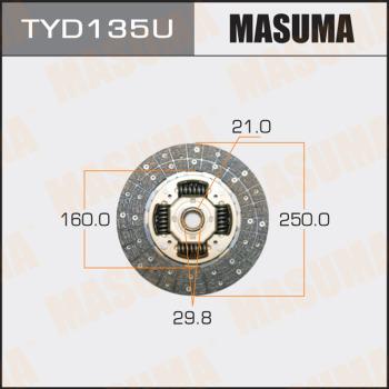 MASUMA TYD135U - Debriyaj diski furqanavto.az