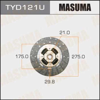 MASUMA TYD121U - Debriyaj diski furqanavto.az